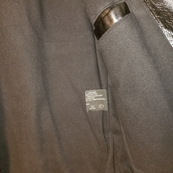 EUC Lucky Brand Full Grained Leather Jacket Medium - Picture 8 of 8